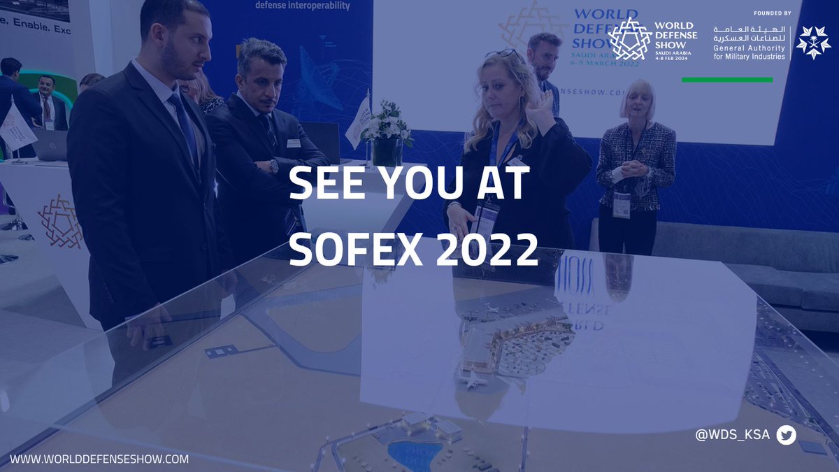WDS_KSA's tweet image. Have you booked your exhibition space for the second edition of  #WDS2024?  We are exhibiting at SOFEX 2022 at stand no.WB385 meet the team to learn more bit.ly/3SGucz0
