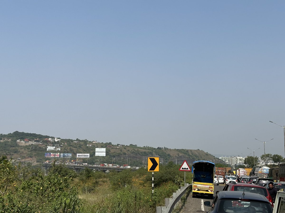 Traffic near Pune