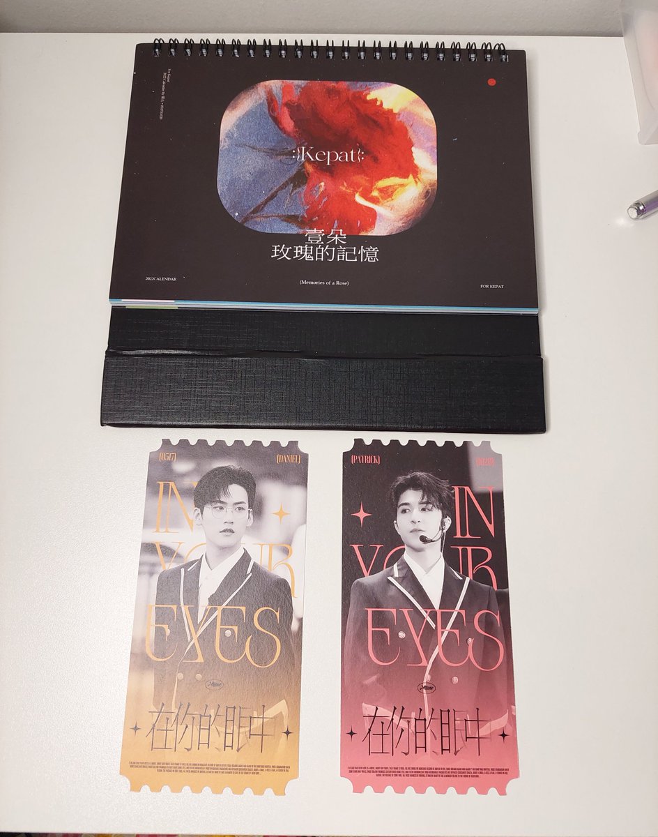 MYKEP4T's tweet photo. Help RT!
wts/want to sell

Kepat Calendar 2022
Kepat photo ticket 
dari PB L'Éternité by 潮汐 

barang baru aja mendarat ditanganku

100k
📍 Jaktim
🍊 exc fee adm

#เคอแพท #Kepat #INTO1
t. kepat patrick zhou keyu daniel into1 calendar yinhaoyu zhoukeyu cpop https://t.co/nxIcJs30tE
