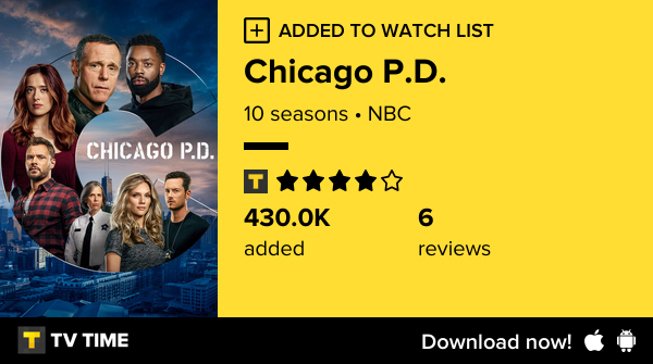 KBWoods24's tweet photo. I've just started following Chicago P.D. https://t.co/MAMoDO3wn4 #tvtime https://t.co/kP3yPS7X9J