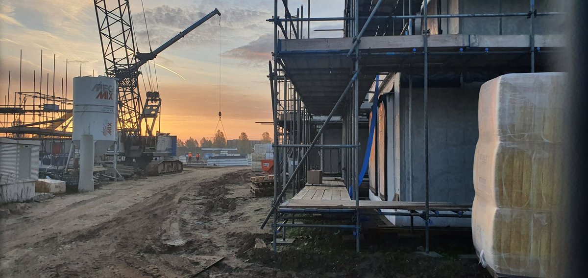 Goedemorgen bouwend Nederland. Vandaag prima technisch weer, noem het werkbare werkdag