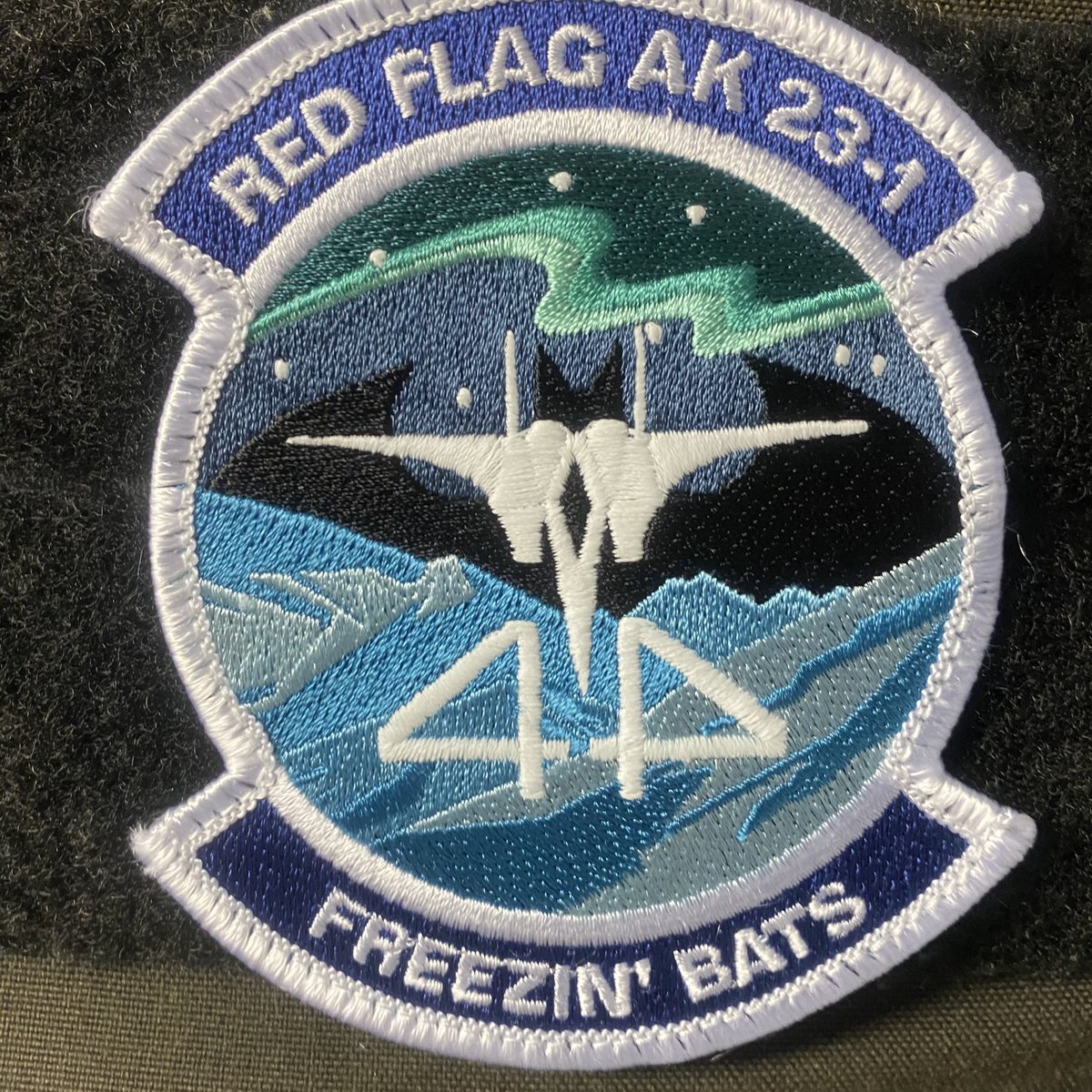 lukegetsno's tweet photo. #嘉手納基地 のF-15が撤退する報道がありました。空軍も認めているので予定より遥かに早く引き上げが決まったようです。寂しいですがメゲずに #パッチ をご紹介。10月6日からアラスカで行われている #RedFlag に #44FS が参加しました。その記念パッチです🦇 #f15 #ワッペン https://t.co/COWkWebOct