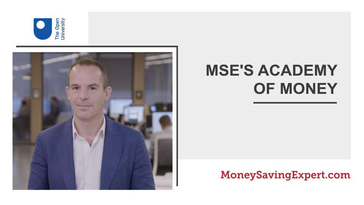 Want to get a better understanding of… How mortgages work 🏡 Retirement planning 👵 How to make good spending decisions 💷 And more? Why not enrol in MSE's free Academy of Money? The course is available on The Open University's OpenLearn website: mse.me/3yweFu2