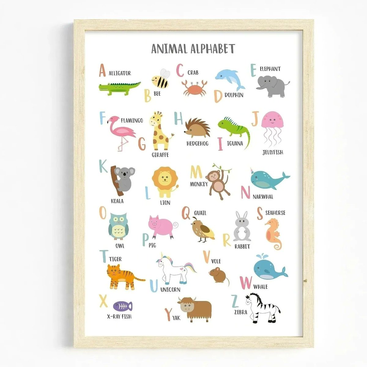 Animal alphabet print
Available in A4 and A3 size
andrealemindesign.etsy.com

#earlybiz #monday #illustration #illustrator #prints