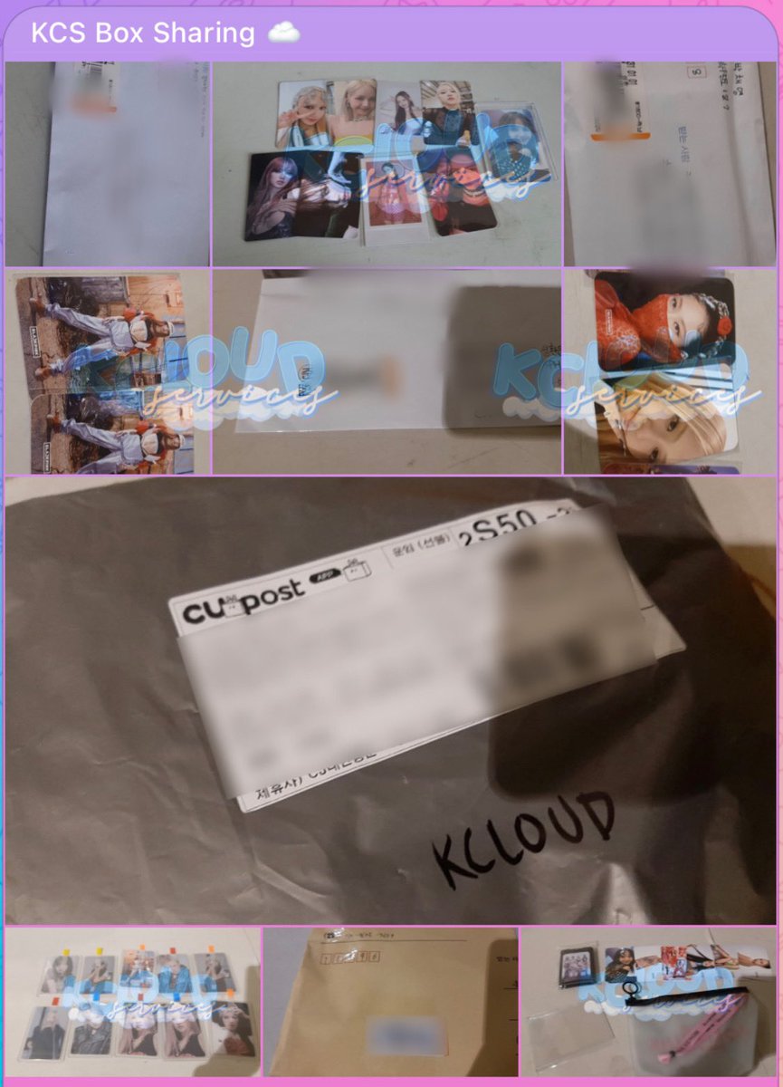 kcloudservices's tweet photo. Korean address/ warehouse rental.
₱130/kg - Box sharing available!
Inclusion:
- rent
- detailed picture
- ishipping fee
- consol fee
*good for your personal buys and for newly opened shops!
*sample photos below
DM for more info

*Addtnl charges for bulky items may apply. https://t.co/0llIT0RARi