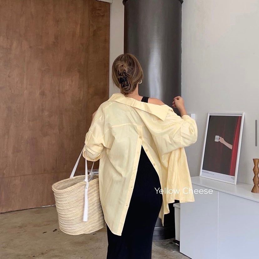 secondhandth63's tweet photo. Button shirt เชิ้ตกระดุมหลัง มือ2 สี#yellowcheese จากร้าน#mermaidstudio 

✅ขาย350บาท รวมส่งj&amp;t/ราคาปกติ450บาท
✅line : 278fbrts 

#เชิ้ตสีเหลือง #เชิ้ตสีเหลืองน่ารัก  #เชิ้ตกระดุมหลัง https://t.co/4JxaqGm2Pf