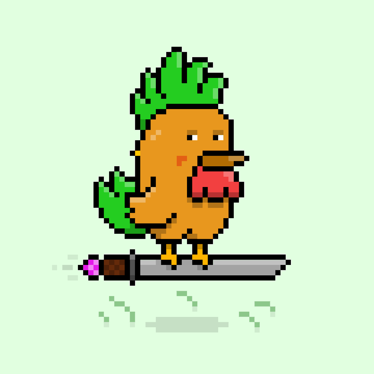 SollamasNFT `Chooks #386` bought for 0.40 SOL ($13.31 USD). #sollamas #solana