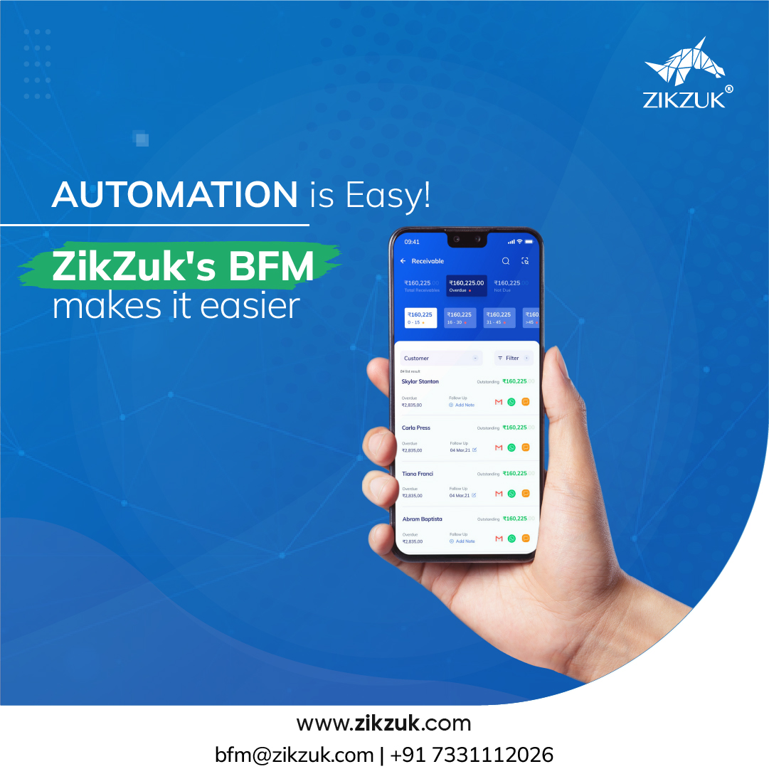 #BusinessFinanceManager app leverages the power of #automation to help #businesses receive #FasterPayments from their customers through #automatedpaymentreminder feature.

zikzuk.com

#BFM #zikzuk #PowerOfAutomation #fasterpayments #customers #SMEs #CashFlow