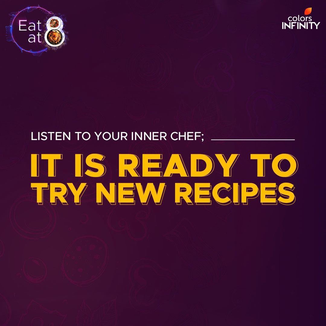 colors_infinity's tweet photo. Don't you already know where to look for new recipes? We'll see you there.
All new culinary shows premiering for the first time in India on Eat@8 Co-powered by Hershey’s Exotic Dark.
Every Mon-Fri at 8 PM only on #ColorsInfinity
#EatAt8 #EatAt8OnColorsInfinity #JamieOliver https://t.co/dB9mO9R4JP