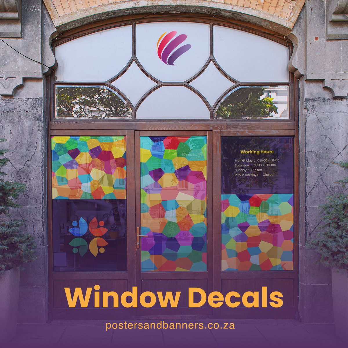 posters_banners's tweet photo. Window #decals are the perfect way to communicate your message to a large audience.  Draw attention to your office or shop with our beautiful window decals from 𝐏𝐨𝐬𝐭𝐞𝐫𝐬 &amp; 𝐁𝐚𝐧𝐧𝐞𝐫𝐬. https://t.co/PIpIyzi1ql https://t.co/JUbMWxzTOD