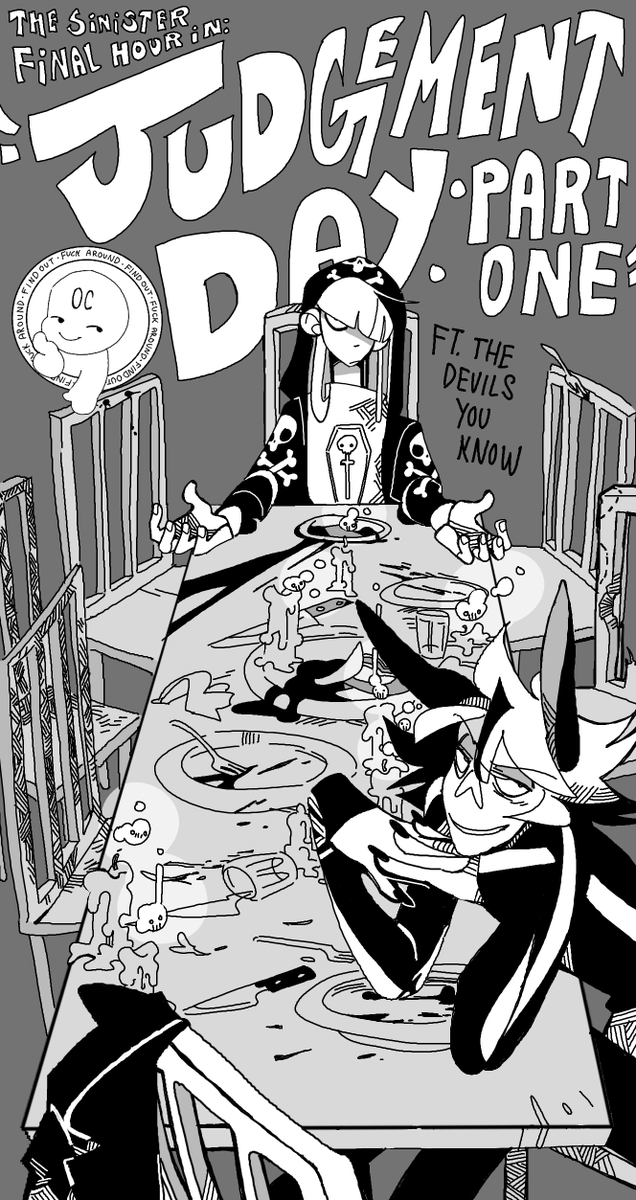 I LOVE color symbolism. The comic is in black and white? What? 
EVERYTHING GETS WORSE IN:
drive.google.com/file/d/1ZBDVhG…
<a href="/SplinterCityOCT/">Splinter City ⚙COMPLETE⚙</a>