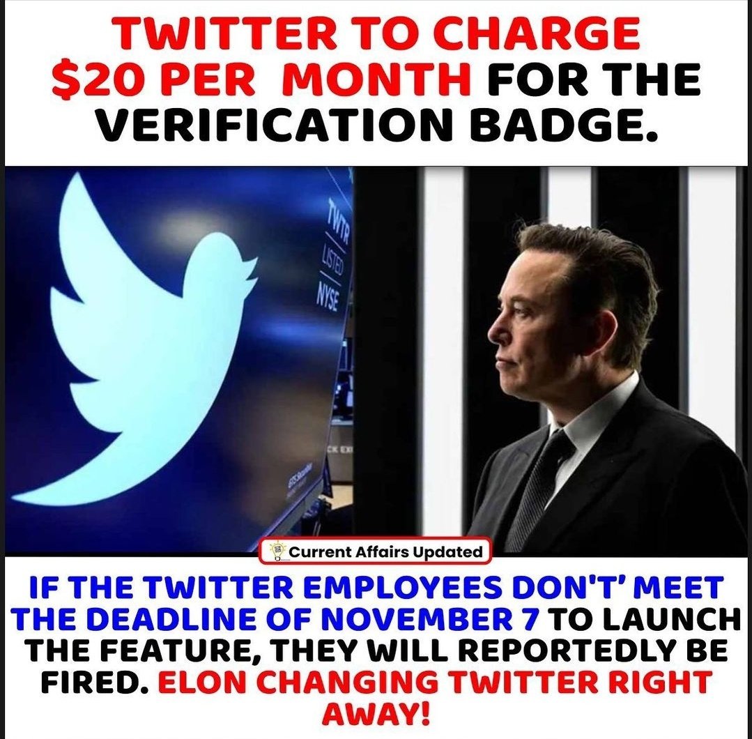 handsome_devil4's tweet photo. Now it will shows the real Importance of The Verification Badge. Otherwise there are number of Useless Twitter handles who were getting free verification badge. Good Decision Sir @elonmusk

#TwitterTakeover #ElonTwitter #ElonMuskBuyTwitter https://t.co/Pn2GeAHTgm