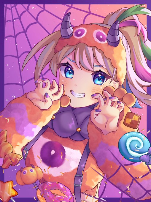 #コンパスお絵描きハロウィンGBGちゃん! 