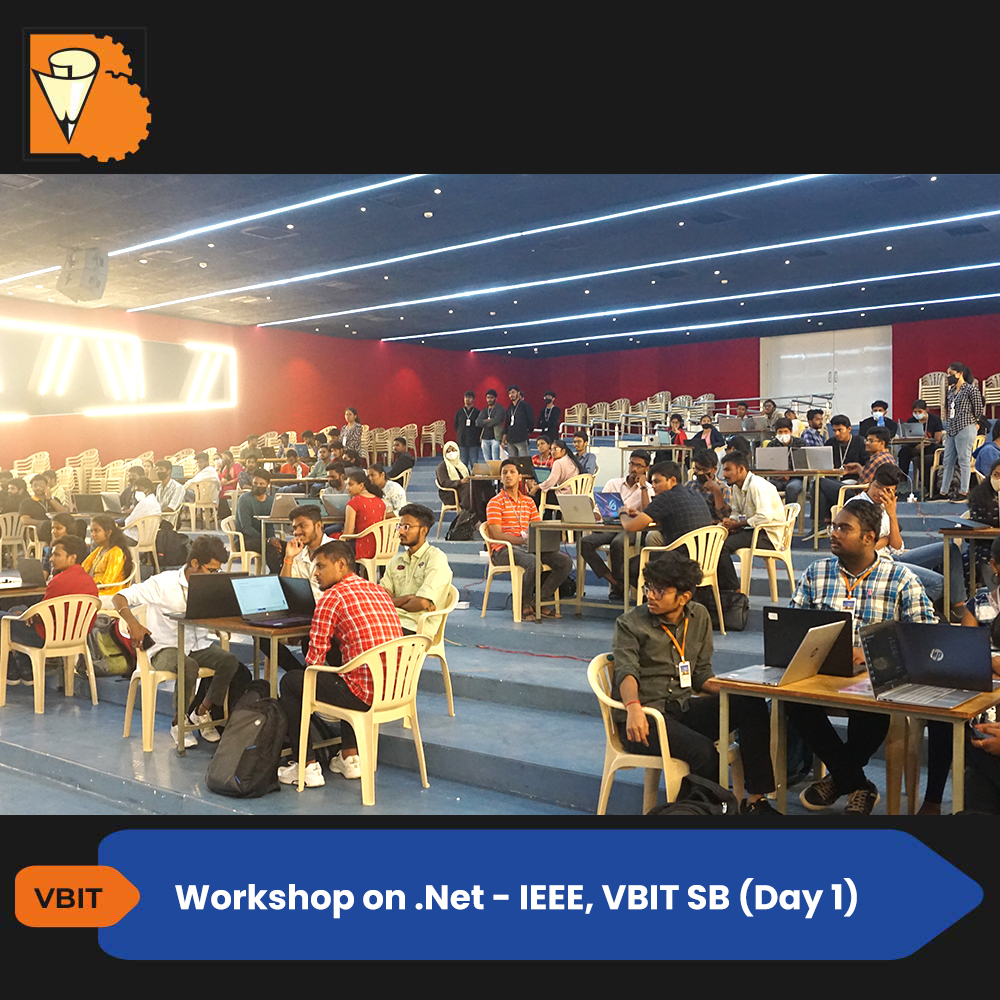 VBITHYD's tweet photo. On the Day -1 of .NET Workshop the basics of C# (C-Sharp) a programming language which runs on .NET workshop were taught by our speaker
#VBIT #IEEEVBITSB #NETWorkshop #CSharp #Workshop #Application #Development #TopBTechCollegesInTelangana #TopMbaCollegesInTelangana #BestEngine https://t.co/blXUa4ZSTZ