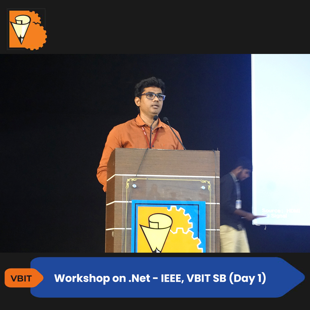 VBITHYD's tweet photo. On the Day -1 of .NET Workshop the basics of C# (C-Sharp) a programming language which runs on .NET workshop were taught by our speaker
#VBIT #IEEEVBITSB #NETWorkshop #CSharp #Workshop #Application #Development #TopBTechCollegesInTelangana #TopMbaCollegesInTelangana #BestEngine https://t.co/blXUa4ZSTZ