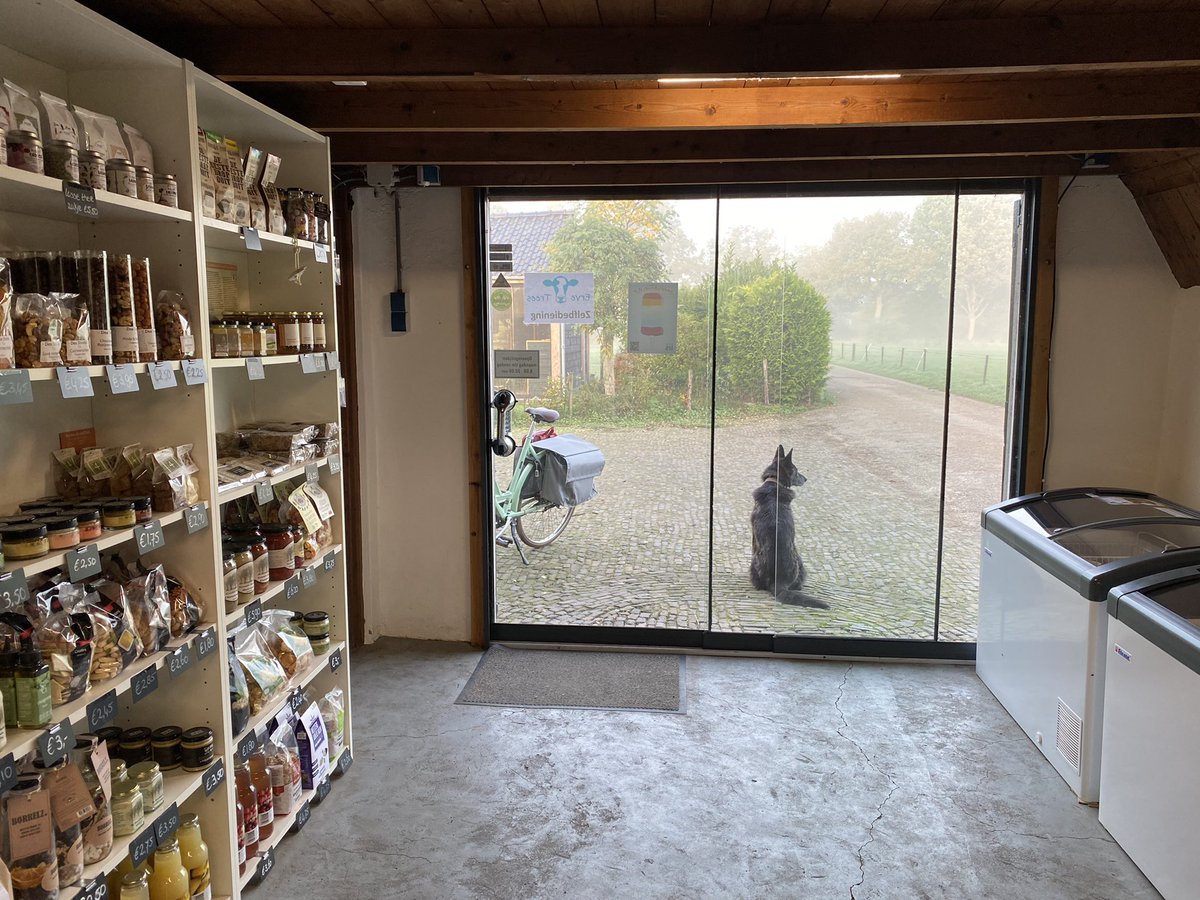 Ervenplatform's tweet photo. Mooier kan de ochtend toch niet zijn? Verse melk van de tap bij  #ErveTrees in #Twello. En een heerlijk #ommetje ! https://t.co/MbFZwICWF0