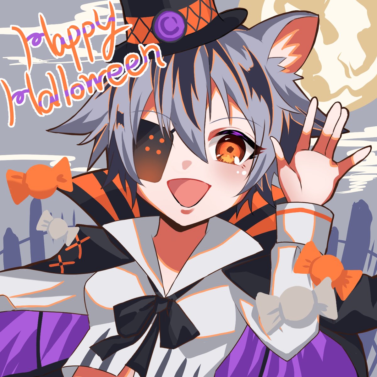 アークナイツ「カシャハッピーハロウィン#アークナイツ  #明日方舟 」|甘なっとうのイラスト