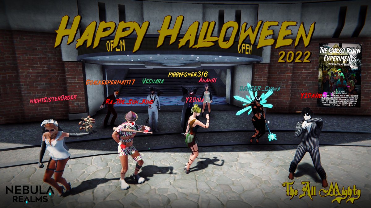_TheAllMighty_'s tweet photo. Happy Halloween 2022! #NebilaRealms @NebulaRealms https://t.co/CCf35clJ52
