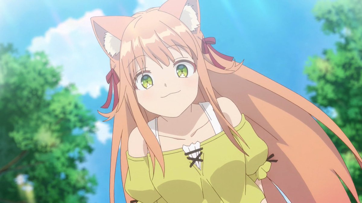 orangeotd's tweet image. the orange anime character of the day is kanade from beast tamer!