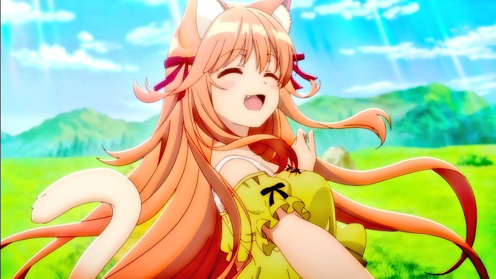 orangeotd's tweet image. the orange anime character of the day is kanade from beast tamer!