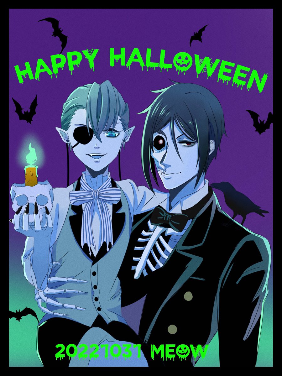 LeePaceMeow's tweet photo. Happy Halloween！🎃
Love them
#BlackButler #kuroshitsuji #黑执事 #ciel #シエル・ファントムハイヴ #くろしつじ #黒执事 #fanart #cielphantomhive #blackbutler #comic #acg #セバスチャン・ミカエリス #Sebastian·Michaelis #sebaciel https://t.co/fYSVsD1Zgi