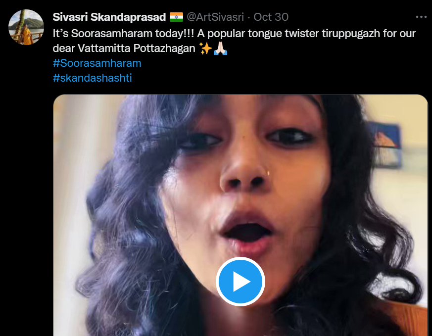 Tamil Research on Twitter: 