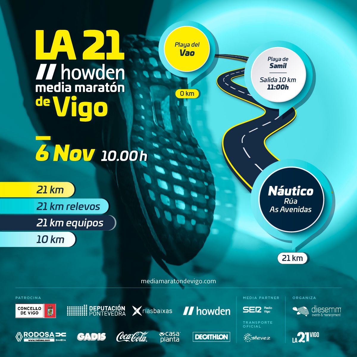 ColiseumCentro's tweet photo. El día 6 vamos a montar, en la zona de post-meta de la @media_vigo “La 21”  un espacio de recuperación activa dirigido por nuestro equipo técnico.

¡Tus piernas lo van a agradecer!

💪 #EspírituHealthSpace
☎️ Whatsapp: 986 225 201 https://t.co/V21INgg34e