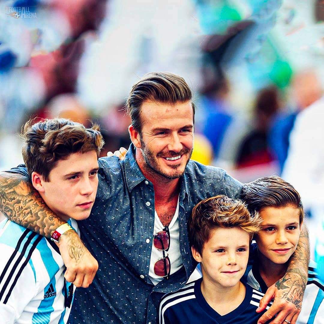 David Beckham: “My sons like Messi more than they like me... and they are Argentina fans!” 🇦🇷