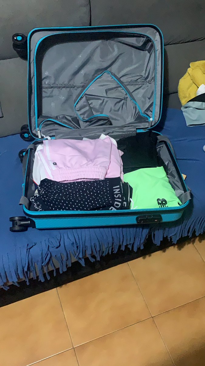 Buenos dias, desaparecido por aqui, ando alas 8 de la mañana preparando la mochila 😢nos vamos de vacaciones a Tenerife!!