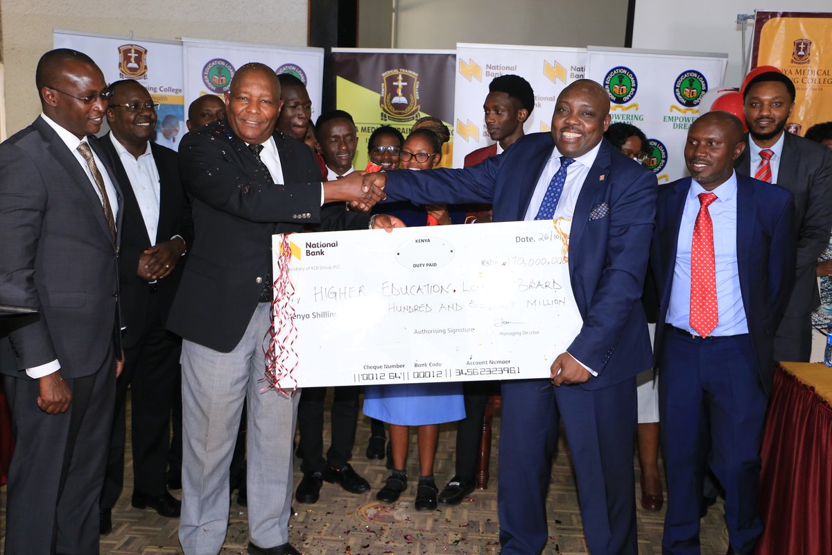 In case you missed what transpired last week Received funds from Government to finance student education. Details: kmtc.ac.ke/kmtc-students-… Higher National Diplomas equated to Bachelor’s Degrees. Details: facebook.com/14101445927450… #WeAreKMTC #ForeverKMTC #GoingtoKMTC