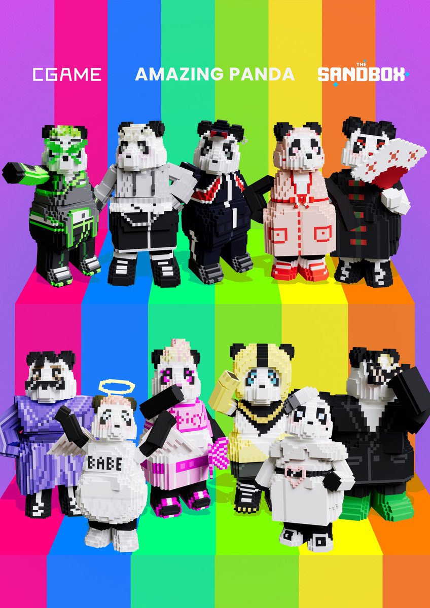 AMAZINGPANDA__'s tweet photo. Happy last Saturday! 🥰Many thanks for @The_CGame to invite us to #Web3 Shanghai!☀️#sandbox creators from Greater China Area are together, sharing our stories and making new friends.🥳🚀
#sandfam #shanghai #AmazingPanda 
@The_CGame 
@angrycat_nft 
@AzukiOfficial 
@creatordaocc https://t.co/JnVT9fCQ3l