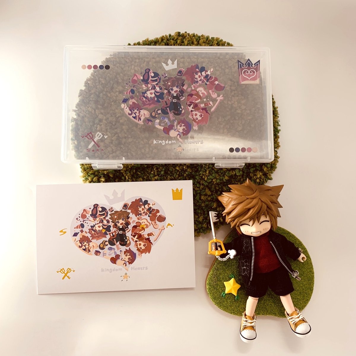 「キングダムハーツ マスクボックス セット內容物:ソラ マスクボックス x 1 /」|MeLay ミレのイラスト