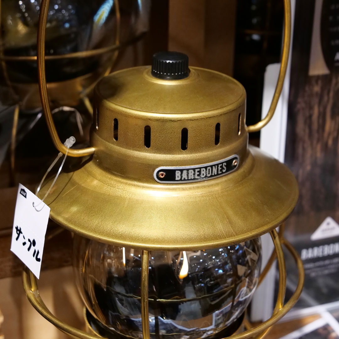 BAREBONES レイルロードランタンLED ブラス 真鍮 エイアンドエフ on X
