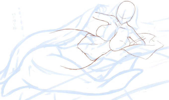 最近色んな絵見て腰回り太いのえっちだなぁって思ったのでくりゅーも真似しようと思ったんですけど、やっぱり下半身(魚体)とのつながりが分かんなくなる。うーん 