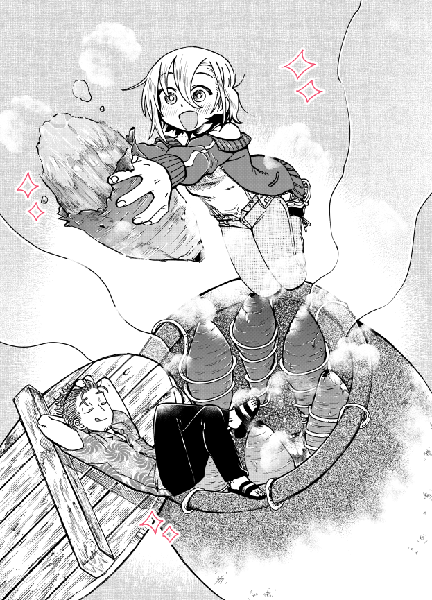 先日 #行ったつもりごはん 5話更新されました🍠🏺
今回はサツマイモをお取り寄せ📦読んでもらえると嬉しいです🙌
https://t.co/2r4cxKkla7 