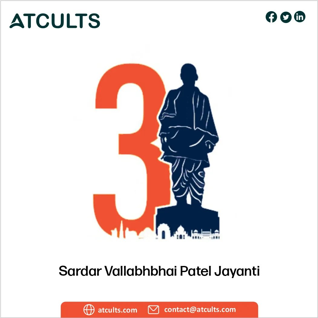 atcults's tweet photo. Sardar Vallabhbhai Patel Jayanti 
#happysardarpateljayanti #sardarpateljayanti #sardarpateljayanti2022 https://t.co/AycuDimocV