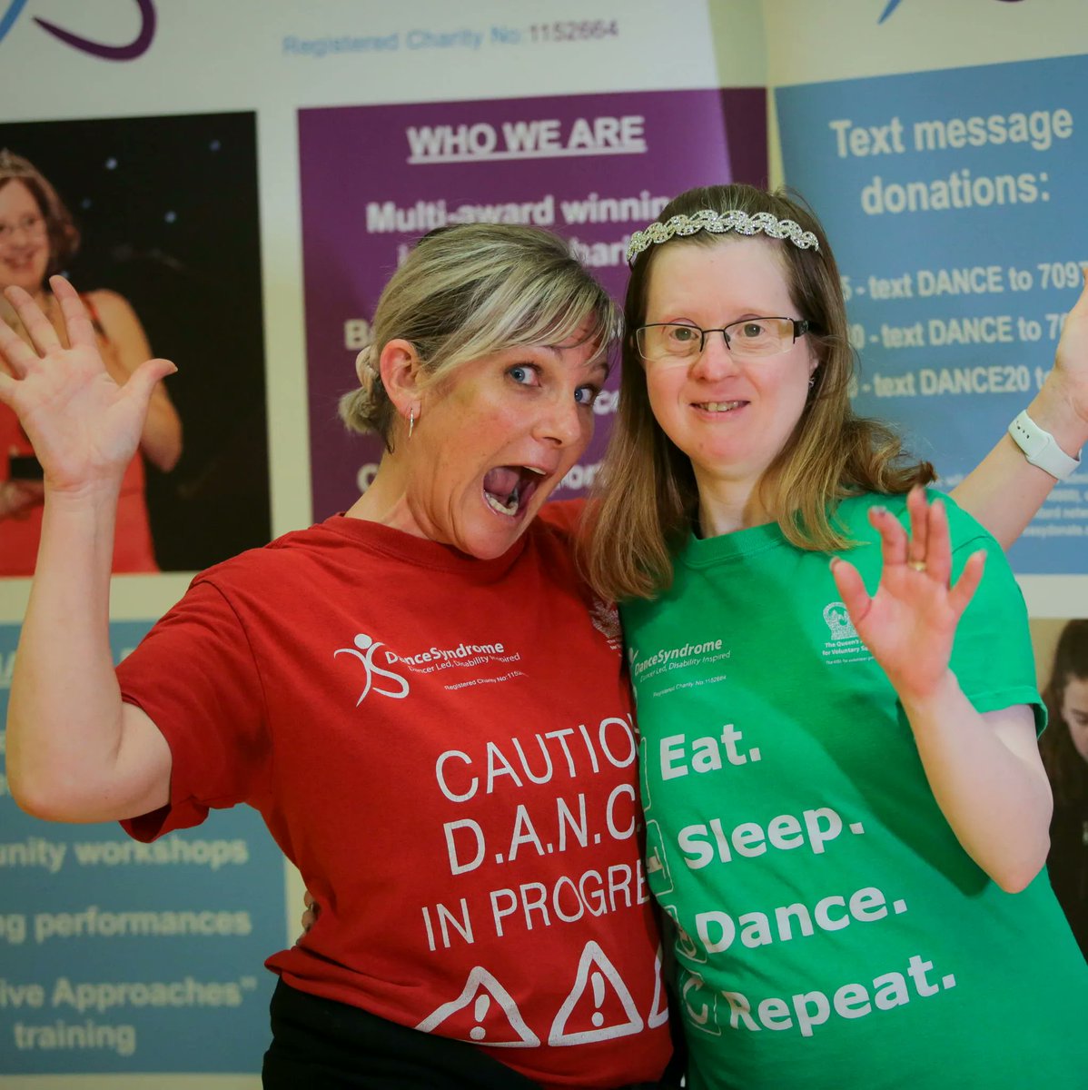 #Tomorrow in #Chorley!

Jen Blackwell & Donna Wheeldon bring you an Everybody Dance #inclusivedance workshop that is suitable for adults of all ages & abilities. No previous #dance experience is needed. 

Come along & join us!
dancesyndrome.co.uk/session/everyb… #DisabilityLed #inclusion