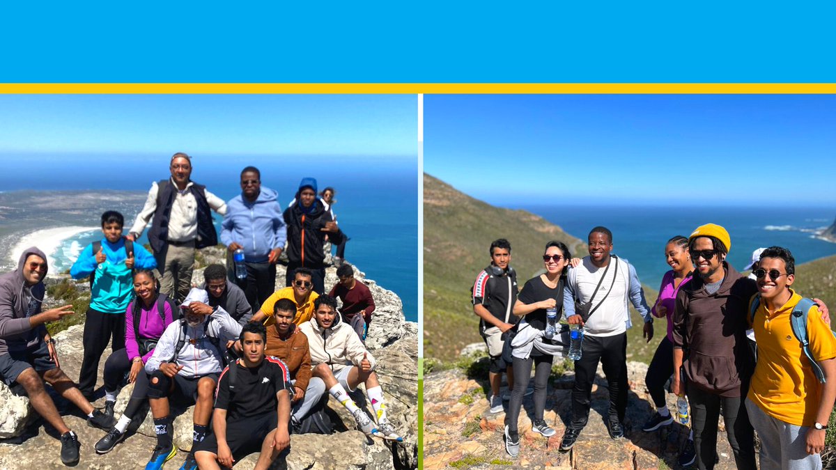 UCT_ELC's tweet photo. Our students love hiking so we took them to Chapman’s Peak. It was windy but the spectacular view from the summit was a sweet reward.
#UCTELC #LearnEnglishUCT #UCTEnglish https://t.co/w6o2VJ8sTh