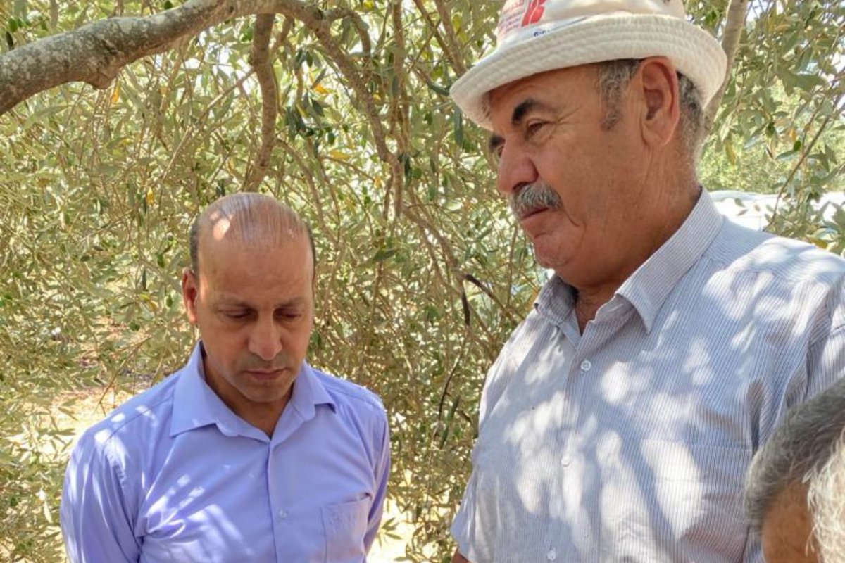 artolio1's tweet photo. ▶️ ARTOLIO partner Salah Abu Eisheh, from Palestine: “The progress of ARTOLIO in supporting olive farmers is clear and significant”

Find out more 👉 https://t.co/HRxNDk4PvD

#EU #ARTOLIO #evoo #gomed #huiledolive #palestine #mediterraneanlife #agriculture #extravirginoliveoil https://t.co/L3vinOiKnw
