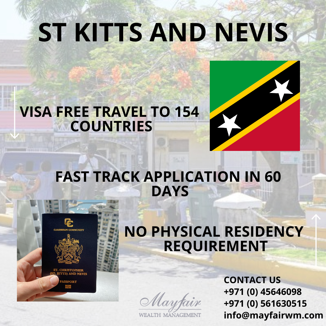 WealthMayfair's tweet image. #Saintkittsandneviscitizenship
#fastprocessingwithinfourmonths.
#acceleratedapplicationprocess #approvalwithin60days
#citizenshipbyinvestment

For more details, please contact us
+971 (0) 56 1630515
+971 (0) 45646098
info@mayfairwm.com