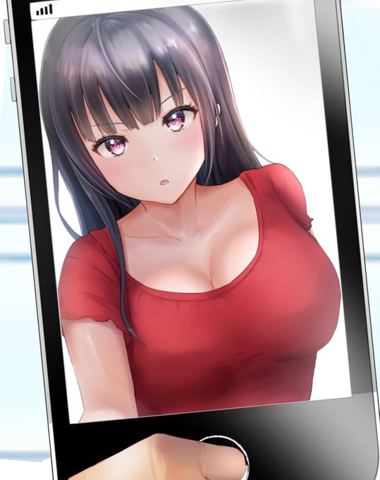 自撮りビフォーアフター 