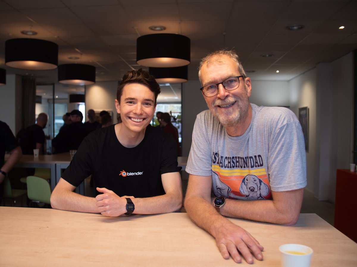 jacobjholiday's tweet image. I had a nice chat with @tonroosendaal about when we might see the next VFX-related short film. It has been too long since @Mrdodobird&apos;s Tears of Steel!
#bcon22