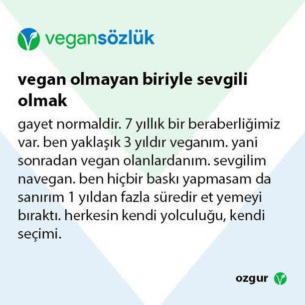 Sen de yazar olarak fikirlerini ve tecrübelerini aktarabilir, veganlıkla ilgili konularda bildiklerini paylaşan yazarlara katılabilirsin🌱

#vegansözlük #barıştabağındabaşlar #vegan #veganol #govegan #thefutureisvegan #veganlarneyer #vegansozluk #ang… instagr.am/p/CkXuMZ0tLU0/