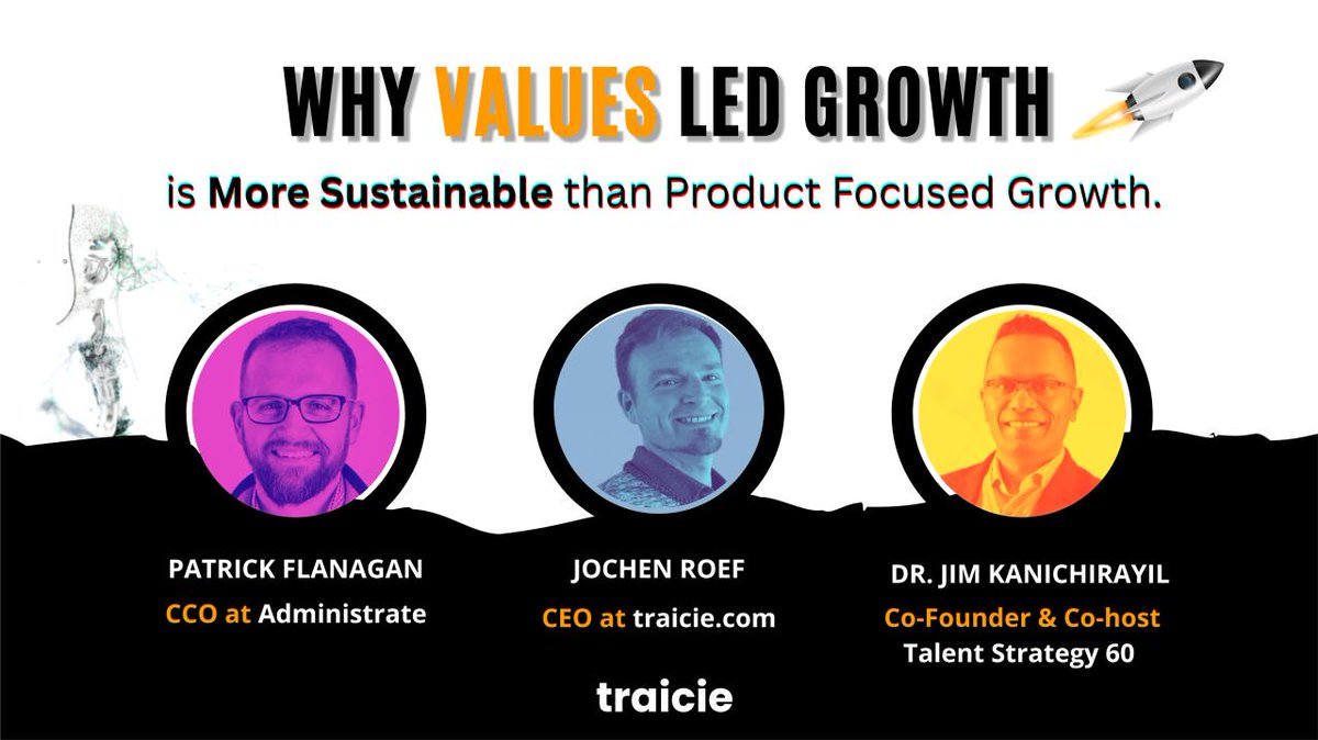 Excited to speak at Traicie.com and Administrate: HRTech Innovators - Values Led Growth . Looking forward to welcoming you there! 

#HRinnovation #HR 

Attend our live webinar on <a href="/LinkedIn/">LinkedIn</a> here: linkedin.com/video/event/ur…