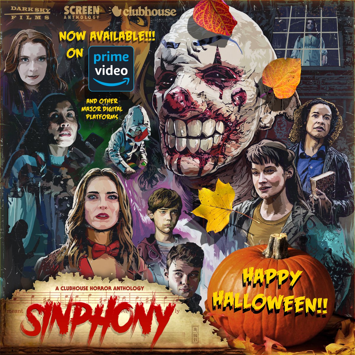 Happy Halloween!!!! 🔥🎃🔥 The greatest day of the year for the #horrorfam has arrived with a bounty of amazing horror films in the class of 2022! Hoping that #sinphonyhorroranthology will make a great add to your Halloween playlists 🙌🏼🔥❤️🔥🤘🏻 #thisishalloween #indiehorrorfilm