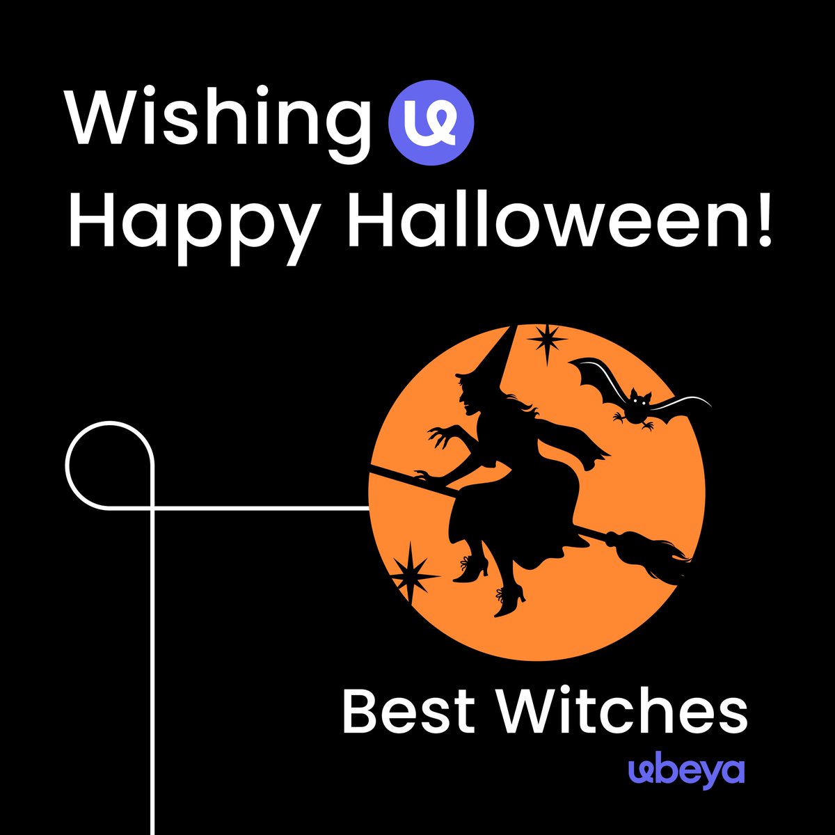 Ubeya_'s tweet photo. Happy Halloween! 

It's time to ~Treat~ your workers with the best ~Trick~ around! 👻 

Best witches 🧙‍♀���💜 

#Ubeya #Ubeyateam #Halloween2022  #TrickorTreat  #tempwork #temporaryjobs #workforcemanagement  #gigeconomy https://t.co/PPya6adoZy