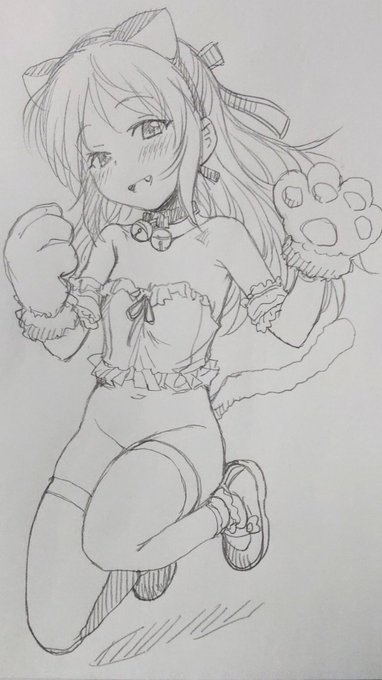 ねこありすのらくがき 