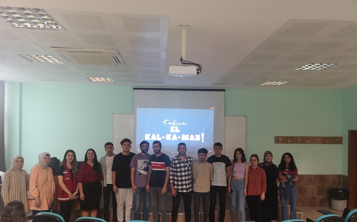 korkutatauni's tweet photo. Osmaniye Aile ve Sosyal Hizmetler İl Müdürlüğü Şiddet Önleme ve İzleme Merkezi (ŞÖNİM) ve üniversitemiz Kadın Platformu Koordinatörlüğü işbirliği ile  üniversitemizde Kadına El Kalkamaz temalı bilinçlendirme ve farkındalık oluşturma etkinliği düzenlendi. https://t.co/erkTPY4k5e