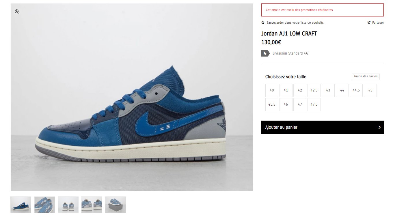 Indirecto Imperio Inca partido Democrático FRSHSneaks - Sneaker Alerts on Twitter: "Ad: The Air Jordan 1 Low Craft  "French Blue" is available in all sizes via Footpatrol EU DE:  https://t.co/EBqPH8ZnBP FR: https://t.co/fyN0W1wUV0 IT:  https://t.co/YGTkAFDHxl Sold out on