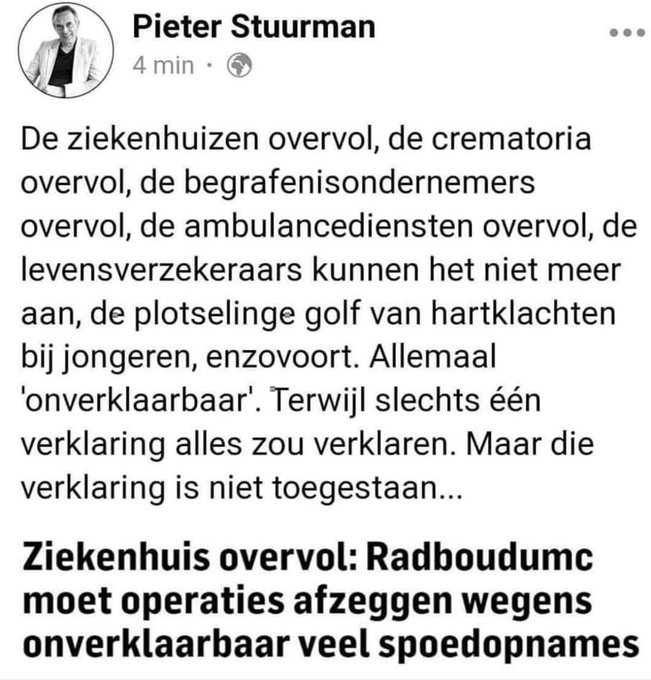 #oversterfte https://t.co/3W4nzq331s<a href="/tag/oversterfte"class="tags">#oversterfte</a>